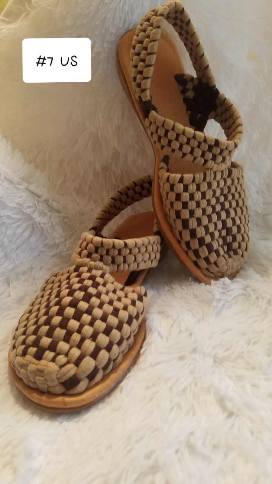 woven mexican sandals