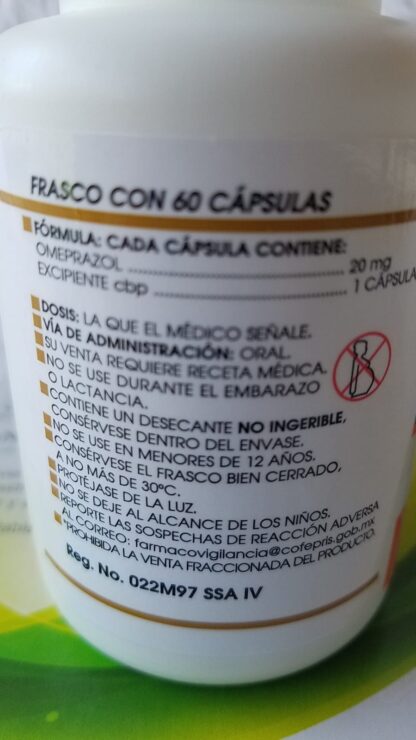 Omeprazole 20 mg capsules